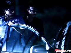 Arsch, Grosser schwanz, Grosse titten, Fetisch, Handjob, Hardcore, Leder, Titten