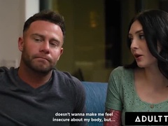 Pregnant Cuckquean Charlotte Sins Watches Hubby Fuck Their Doula in Steamy Reality Scene