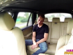 Female Fake Taxi - Full-Breasted Blondie Rides Stud's Penis 1