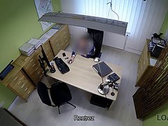 フェラチオ, エロ熟女, Hd, 淫乱熟女, 母, オフィス, 赤毛