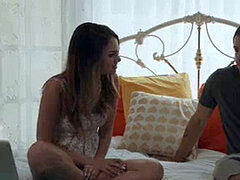 Kissing, hairless, stepbrother