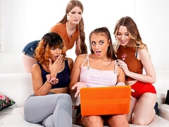 Vingeren, Zoenen, Lesbisch, Likken, Ondergoed, Masturbatie, Kut duiken, Tieten likken