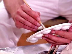 Arsch, Grosse titten, Blasen, Vollbusig, Kehlenfick, Europäisch, Aufs gesicht abspritzen, Nippel