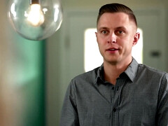 お尻, デカ尻, ブロンド, フェラチオ, 巨乳な, 大学生, キス, オッパイの