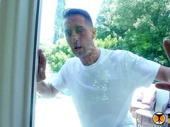 Cul, Salle de bains, Habillées, Éjaculation interne, Mignonne, Grosse, Hard, Hd