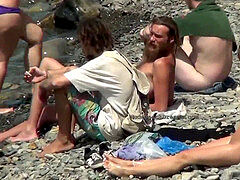 Strand, Groep, Buiten, Openbaar, Realiteit, Softcore pornografie, Tiener, Bekijker