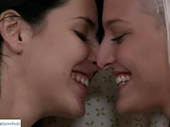 Lesbians Macy Cartel And Alannah Monroe Making Out