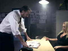 Grote lul, Grote mammen, Pijpbeurt, Sperma shot, Hondjeshouding, Hd, Kantoor, Ruw