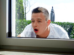 Américain, Cul, Nana, Gros cul, Brunette brune, Faciale, Embrassement, Plan cul à trois