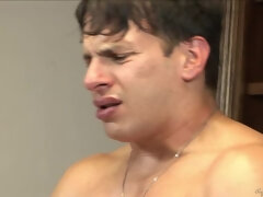 Blasen, Braunhaarige, Besamung, Reif, Natürlichen titten, Muschi, Rau, Tätowierung