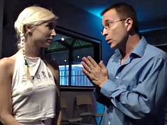 Chica, Verga grande, Negro, Rubia, Mamada, Cornudo, Ébano, Interracial