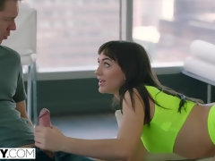 Chica, Mamada, Morena, Universidad, Pajear, Estrella porno, Coño, Montar