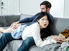 18 jaar, Grote kont, Grote lul, Pijpbeurt, Bruinharig, Hondjeshouding, Natuurlijke tieten, Tiener