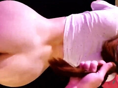 デカ尻, ブロンド, チン, 自家製, オーガズム, 赤毛, ヴィンテージ, 妻