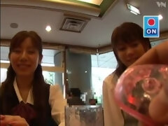 Mamada, Consolador, Pajear, Japonés, Secretaria, Medias largas, Juguetes, Voyeur