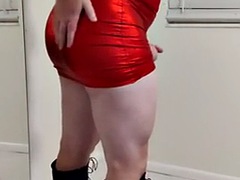 Leie, Crossdresser, Spermaladung, Schwul, Handjob, Masturbation, Solo