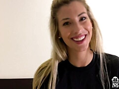 Grosser schwanz, Blasen, Handjob, Lecken, Masturbation, Dürr, Jungendliche (18+), Titten