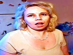 Leie, Blondine, Blasen, Britisch, Fetisch, Mutti, Retro, Rasiert