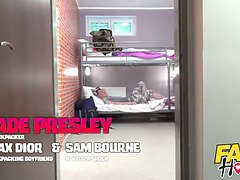 Bedriegen, Diep in de keel, Grappig, Latijnse vrouw, Likken, Orgasme, Orgie, Tiener