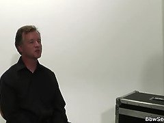 ぽっちゃり, ぽちゃ, 黒人, デブ, 異人種間, 熟年, 淫乱熟女, 天然