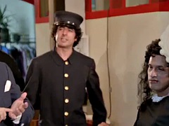 Поза 69, Большие сиськи, Семяизвержение, Двойное проникновение, Пальцем, Межрасовый секс, Лизание, Сосущие