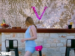 フェラチオ, イマラチオ, バック, エロティック, なめる, マッサージ, オマンコ, 赤毛