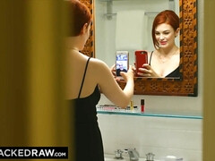 Sucer une bite, Hard, Époux mari, Interracial, Léchez, Lingerie, Rousse roux, Jarretelles