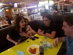 Chica, Erótico, Desnudo, Pezones, Pequeña, Público, Coño, Adolescente