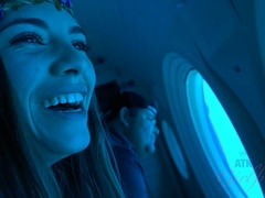 Любители, Большие сиськи, Минет, Брюнетки, Сперма во рту, Очки, Стриптизерша, Тату