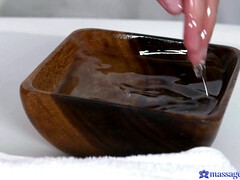 18 años, Asombroso, Culo, Loco, Masaje, Aceite, Tetas, Mojado