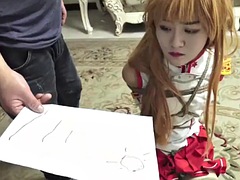 Tickling asian young