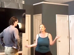 素人, お尻, ブロンド, フェラチオ, 自家製, 熟年, 母, 馬乗り