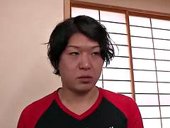 Enthousiasteling, Aziatisch, Grote mammen, Pijpbeurt, Japaans, Koreaans, Masseren, Tieten likken