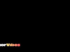 Anal Sensation with Petite Ebony Teen - Closeup Blowjob & BBC Creampie