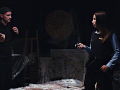 美女, フェラチオ, 茶髪の, イく瞬間, 手コキする, ハードコア, Hd, イタリア人