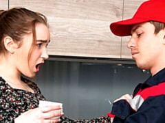 Culo grande, Verga grande, Mamada, Estilo perrito, Lamidas, Tetas naturales, Adolescente, Tetas