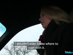 Amateur, Sucer une bite, Voiture, En levrette, De plein air, Pov, Public, Chatte