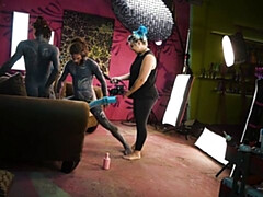 Magical Proxy and Anuskatzz's small tits action
