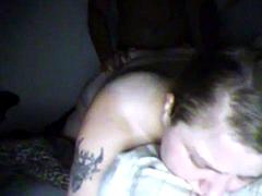 Nasty slut loves that BBC