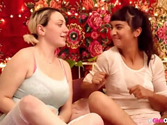 Ivory Mae: A Girls' Night In of Hairy Lesbian Fun