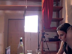 素人, 茶髪の, 指いじり