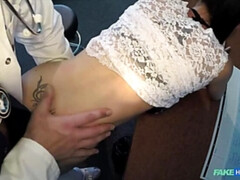 素人, 医者, バック, 手コキする, 看護婦, オフィス, オマンコ, ユニフォーム