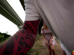 フェラチオ, 茶髪の, 口内発射, なめる, ハメ撮り, ロシア人