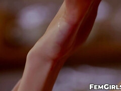 Lieveling, Bruinharig, Rondborstig, Erotisch, Vingeren, Masturbatie, Natuurlijke tieten, Mager