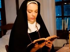 Doigter, Embrassement, Lesbienne, Léchez, Chatte, Jarretelles, Dénudage, Nénés