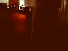 デカチン, 黒人, 車, 黒人, ゲイ, アウトドア, 公共