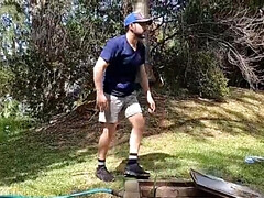 Amateur, Grosse bite, Hard, Hd, Nue  à poil, Orgasme, Piscine, Oncle