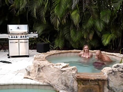 Bailey Brooke's Big Tits in the Outdoor Pool / 12.1.2019