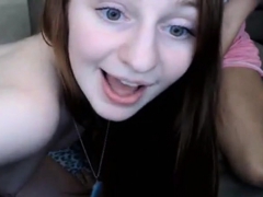 素人, 毛深い, 赤毛, ティーン, オッパイの, ウェブカメラ