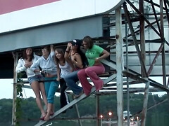 Enthousiasteling, Blond, Bruinharig, Classisch, Diep in de keel, Groep, Hd, Buiten